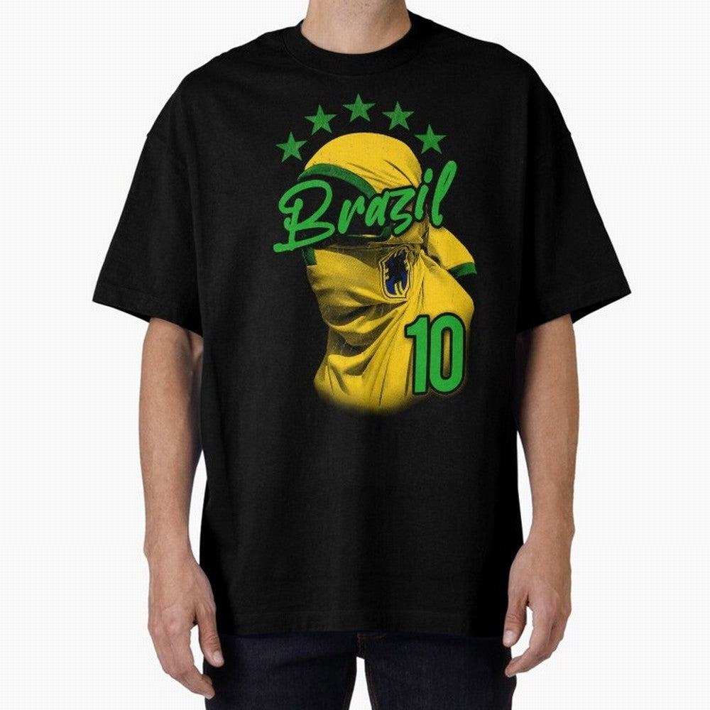 Design Brazil 10 Classic T-Shirt Unlock FIFA World Cup 2026 Featuring Neymar, France and Portugal Energy, Match Day Excitement, Supporter Culture, Golden Goals and Global Football Passion; Great for Watch Parties, Sports Bars, Family Nights, Fan