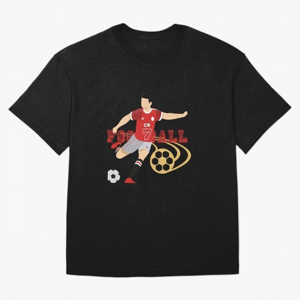 Ronaldo Football Icon Oversized T-Shirt Make the Season About Match Day Hype around FIFA World Cup 2026 USA Canada Mexico, Haaland and Mbappe, England, Retro Football Energy, Iconic Rivalries, Trophy Chase Drama and Stadium Atmosphere; Made for Die