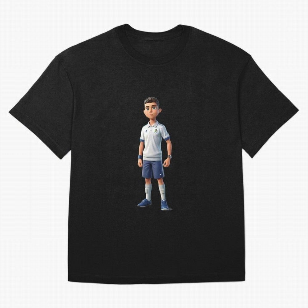 Amimated of Cristiano Ronaldo Classic T-Shirt Keep Football History Alive during FIFA World Cup 2026 for Fans of Messi and Argentina, France and Brazil, Bringing Champion Mindset, Group Stage Buzz, Knockout Tension and Passionate Fan Culture; Made