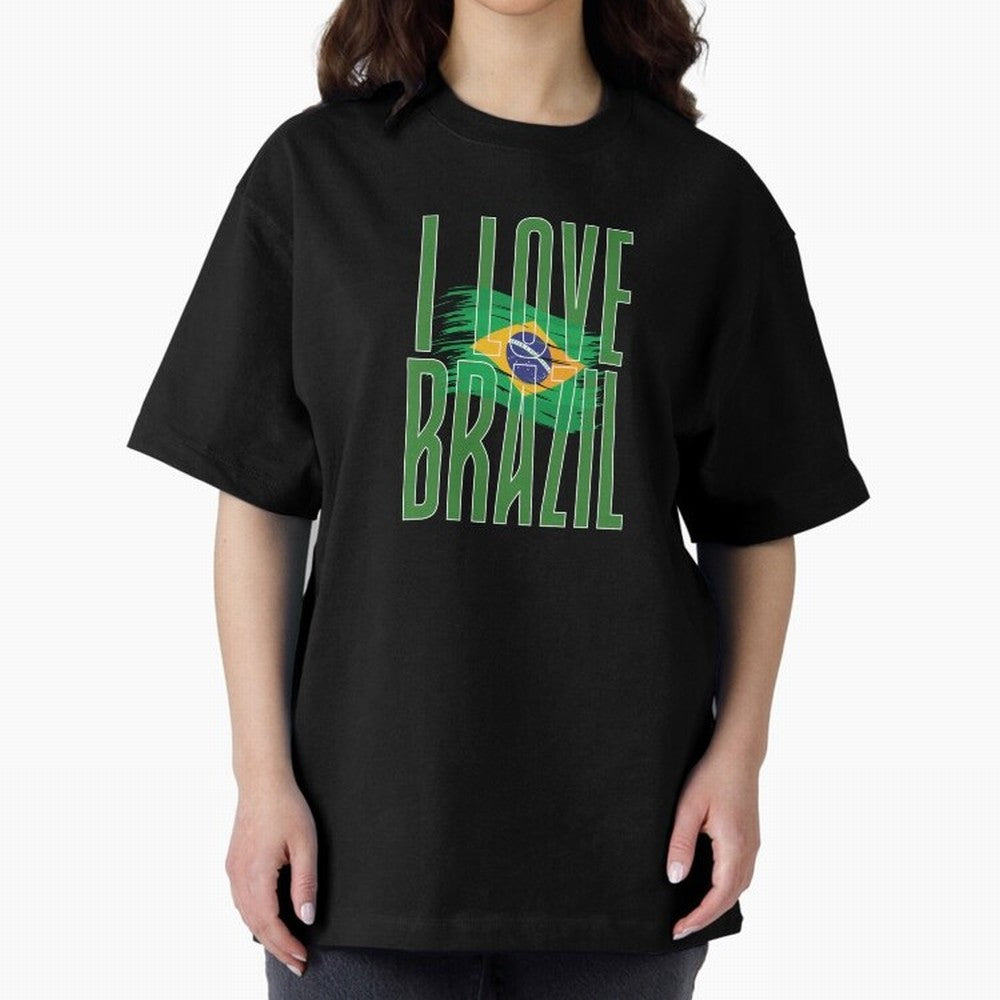 Art I Love BRAZIL Classic T-Shirt Join Supporters Worldwide for FIFA World Cup 2026 Group Stage Spirit, Capturing Portugal, Spain and Germany, Messi and Cristiano Ronaldo, Stadium Chants, National Pride, Trophy Dreams and Unforgettable Football