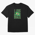 Art I Love BRAZIL Classic T-Shirt Join Supporters Worldwide for FIFA World Cup 2026 Group Stage Spirit, Capturing Portugal, Spain and Germany, Messi and Cristiano Ronaldo, Stadium Chants, National Pride, Trophy Dreams and Unforgettable Football