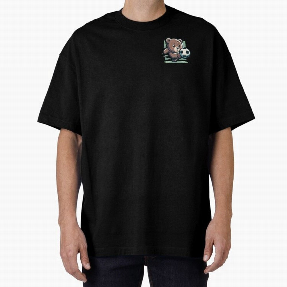 Football Bear Classic T-Shirt Follow the FIFA World Cup 2026 Journey through Cristiano Ronaldo, Haaland and CR7 Highlights, Portugal, Spain and Germany Pride, Football History, Final Match Energy, Crowd Noise and Once in a Lifetime Moments; Perfect