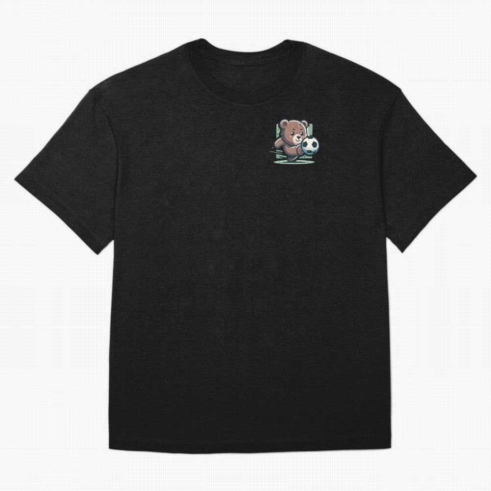 Football Bear Classic T-Shirt Follow the FIFA World Cup 2026 Journey through Cristiano Ronaldo, Haaland and CR7 Highlights, Portugal, Spain and Germany Pride, Football History, Final Match Energy, Crowd Noise and Once in a Lifetime Moments; Perfect