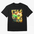 Pele The King Essential T-Shirt Show Up for the Glory of Match Day Hype around FIFA World Cup 2026, Haaland and Mbappe, Brazil, Fan Favorite Moments, National Team Passion, Big Match Drama and Soccer History; Created for Match Day Parties, Soccer