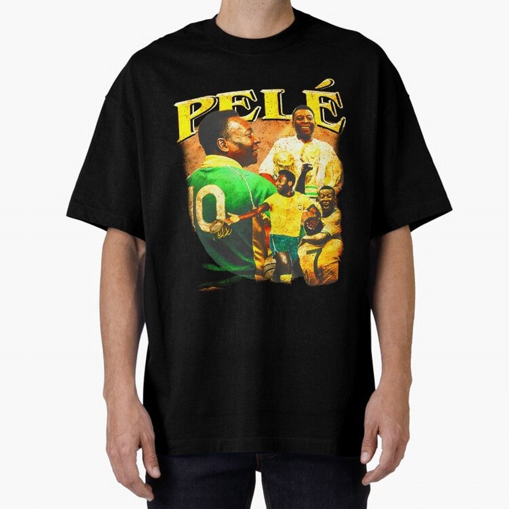 Pele The King Essential T-Shirt Show Up for the Glory of Match Day Hype around FIFA World Cup 2026, Haaland and Mbappe, Brazil, Fan Favorite Moments, National Team Passion, Big Match Drama and Soccer History; Created for Match Day Parties, Soccer