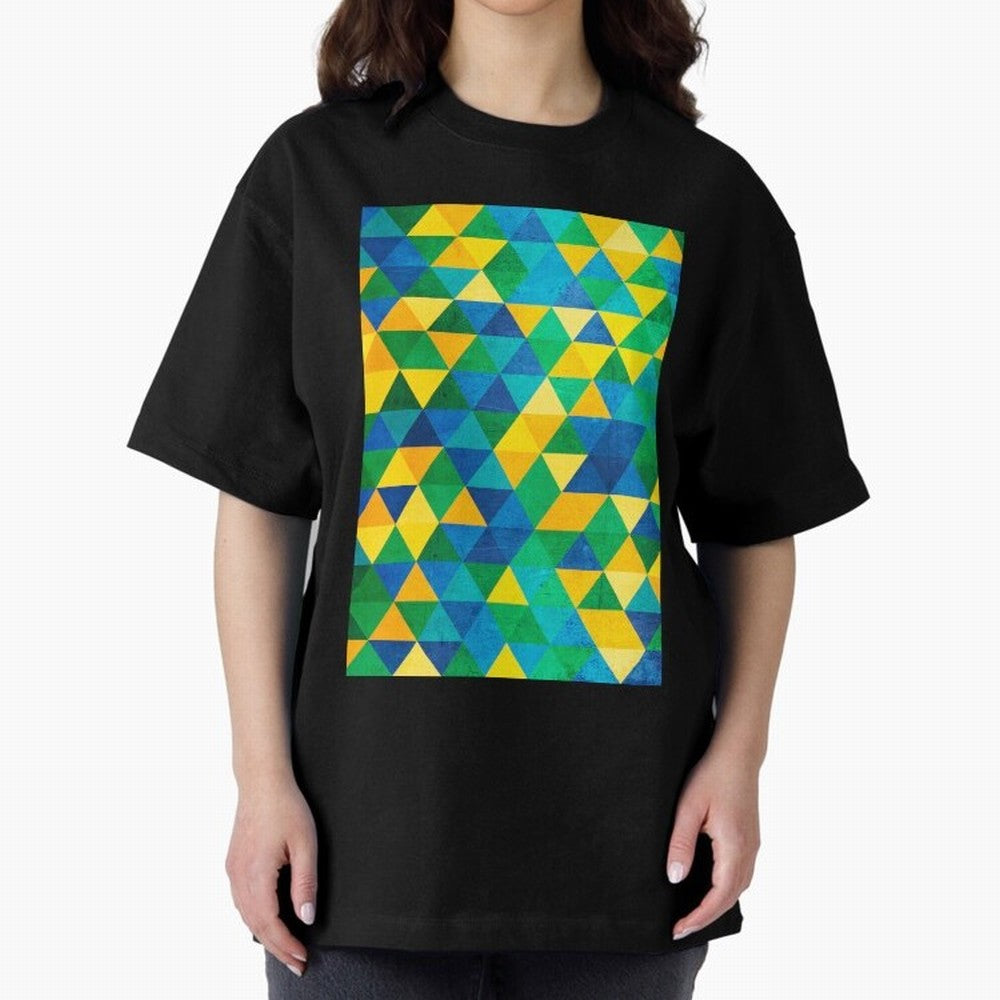 Geometric Brazil colors Classic T-Shirt Carry the Dream of FIFA World Cup 2026 Spirit, Featuring Netherlands, Neymar, Tournament Hype, Historic Matchups, Family Viewing Parties and Global Sports Pride; Built for Supporters Chasing Trophy Dreams,