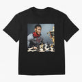 Mastermind: Neymar Playing Chess with the Championship Trophy Classic T-Shirt Honor the Beautiful Game during FIFA World Cup 2026 for Fans of Neymar and Brazil, Bringing Soccer Culture, Superstar Moments, National Team Dreams and Competitive Fire;