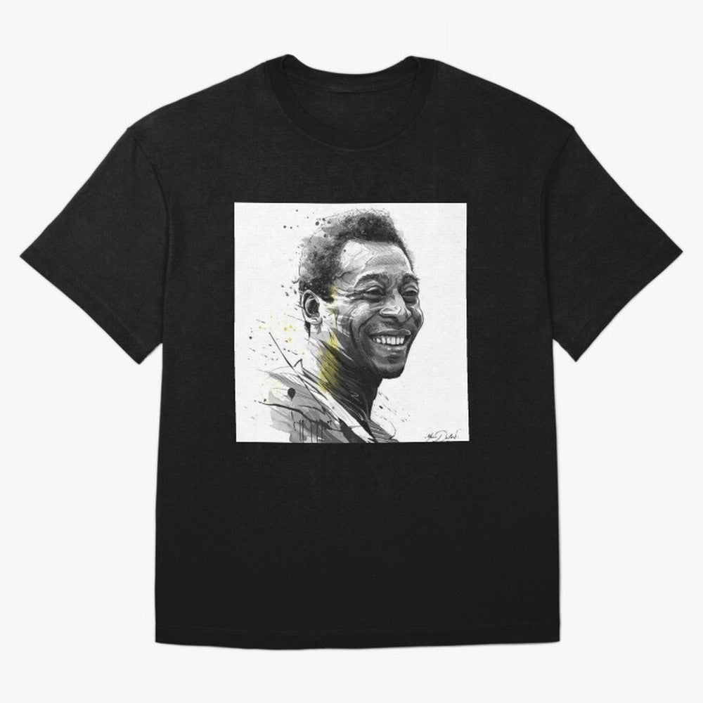 Pel¨¦ Classic T-Shirt Celebrate Supporters United by Global Football Passion for FIFA World Cup 2026, Built around CR7 and Messi, Argentina, France and Brazil, Goal Celebration Energy, Supporter Heritage, Football Icons and Worldwide Tournament