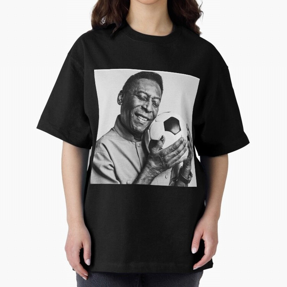 Pel¨¦ Classic T-Shirt Stand Out with Spirit from Global Football Passion for FIFA World Cup 2026 USA Canada Mexico, Capturing Messi and Cristiano Ronaldo, England, Vintage Soccer Flavor, Modern Football Stars, National Flags and Final Night