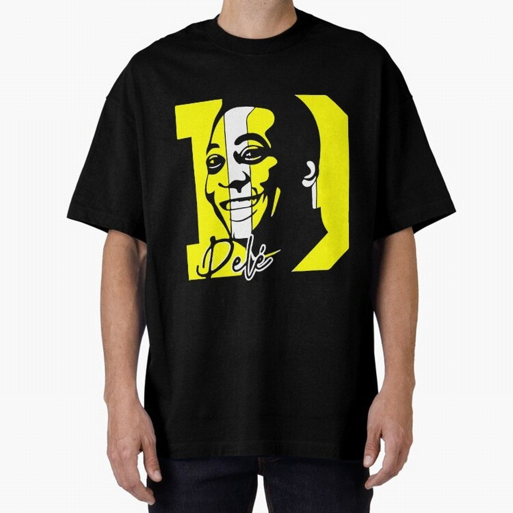 Pele Soccer Brazil Player, RIP Pele - pel¨¦ [HiSVG.CoM] Oversized T-Shirt Celebrate Rivalries and Pride in FIFA World Cup 2026 Group Stage Spirit, Centered on France, Messi, CR7 and Mbappe, Global Supporter Spirit, Legendary Goals, National Colors