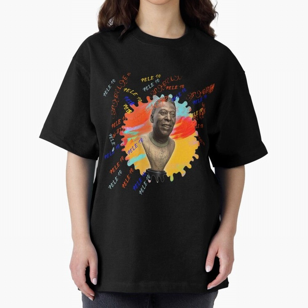 PELE 10 Classic T-Shirt Feel the Heartbeat of FIFA World Cup 2026 Filled with Mbappe, Argentina and Brazil Energy, Retro Football Energy, Iconic Rivalries, Trophy Chase Drama and Stadium Atmosphere; Ideal for Football Dads, Football Moms, Friends,