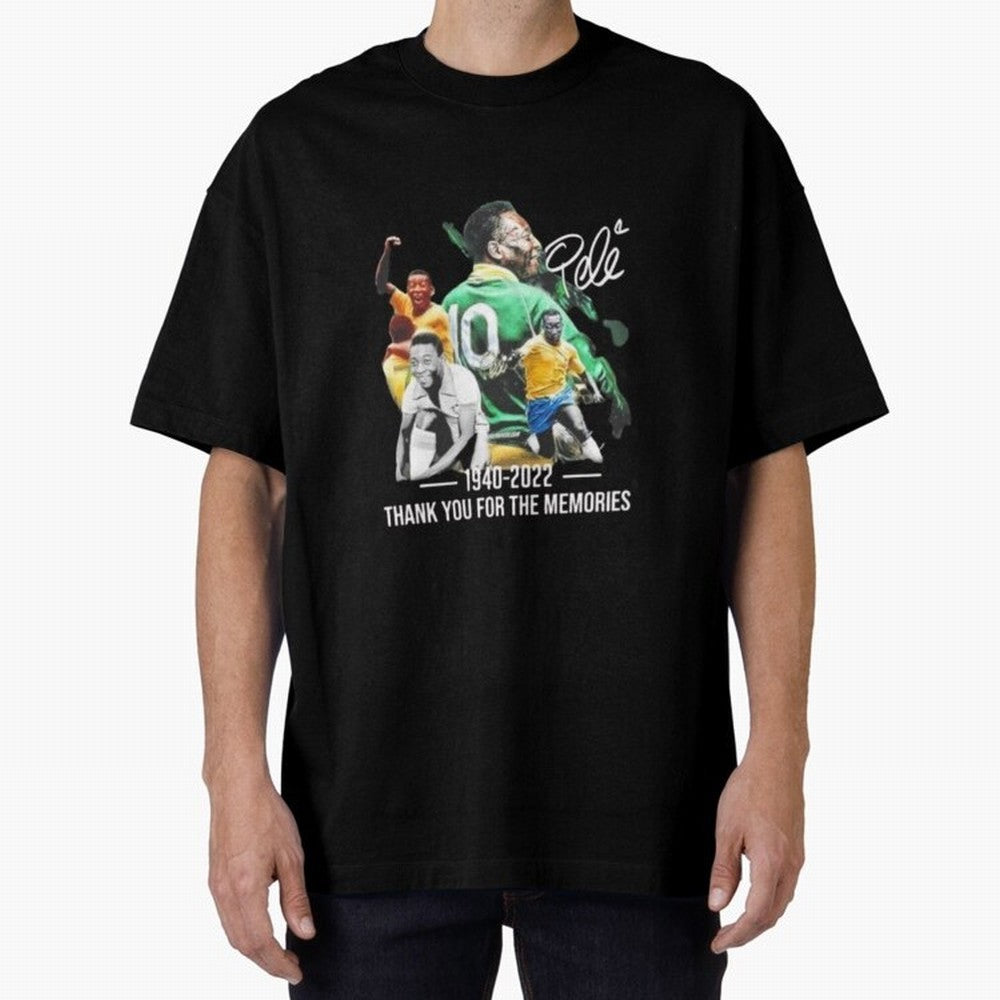 Signed Pele Shirt Active T-Shirt Celebrate Classic Football Spirit in Match Day Hype around FIFA World Cup 2026, Cristiano Ronaldo, Haaland and CR7, Argentina and Brazil, Global Supporter Spirit, Legendary Goals, National Colors and Tournament