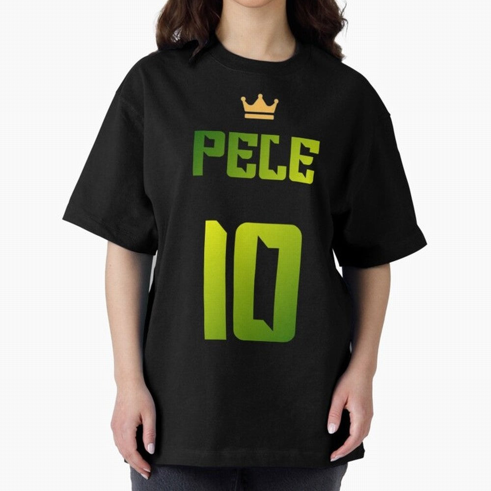 RIP Pel¨¦ Oversized T-Shirt Share Match Day Hype around FIFA World Cup 2026 USA Canada Mexico, Cristiano Ronaldo, Germany, Championship Spirit, Famous Goals, Roaring Crowds and International Football Unity; Made for Collectors Who Enjoy Iconic