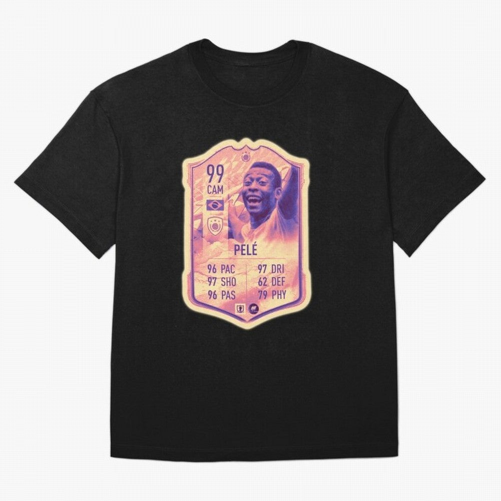 Pele Oversized T-Shirt Honor the Beautiful Game during FIFA World Cup 2026 for Fans of Messi, CR7 and Mbappe and Germany, Bringing Stadium Chants, National Pride, Trophy Dreams and Unforgettable Football Memories; Ideal for Football Dads, Football