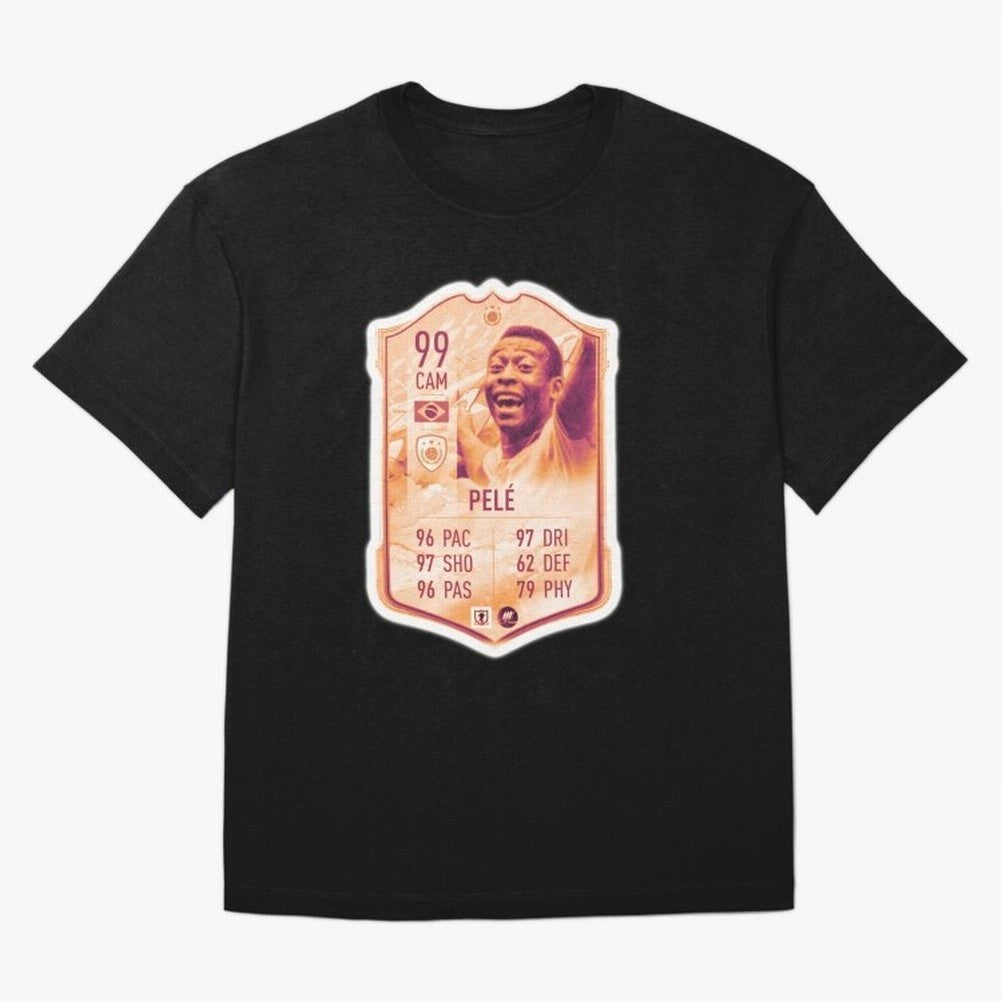 Pele Classic T-Shirt Back the Journey through the FIFA World Cup 2026 USA Canada Mexico Journey through Messi and Cristiano Ronaldo Highlights, Spain Pride, Retro Football Energy, Iconic Rivalries, Trophy Chase Drama and Stadium Atmosphere; Ideal