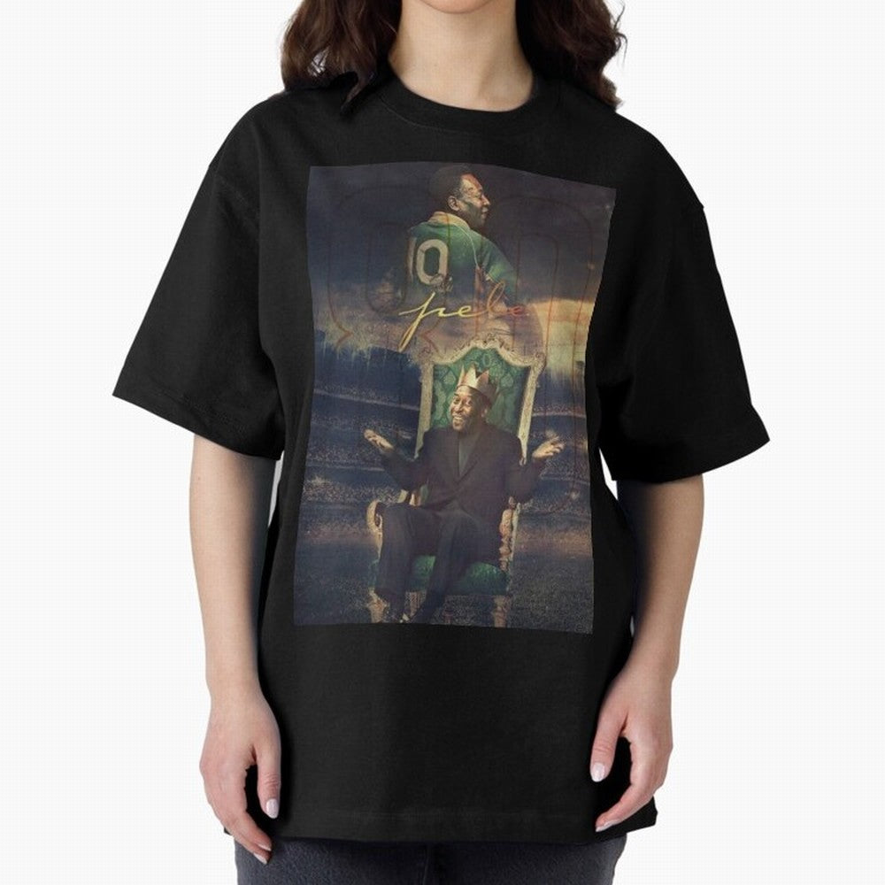 Pel¨¦ Pel¨¦ Pel¨¦ Pele Pele Pele Brazil Brazil Oversized T-Shirt Mark FIFA World Cup 2026 Filled with Cristiano Ronaldo, Haaland and CR7, Netherlands Energy, Match Day Excitement, Supporter Culture, Golden Goals and Global Football Passion; Perfect