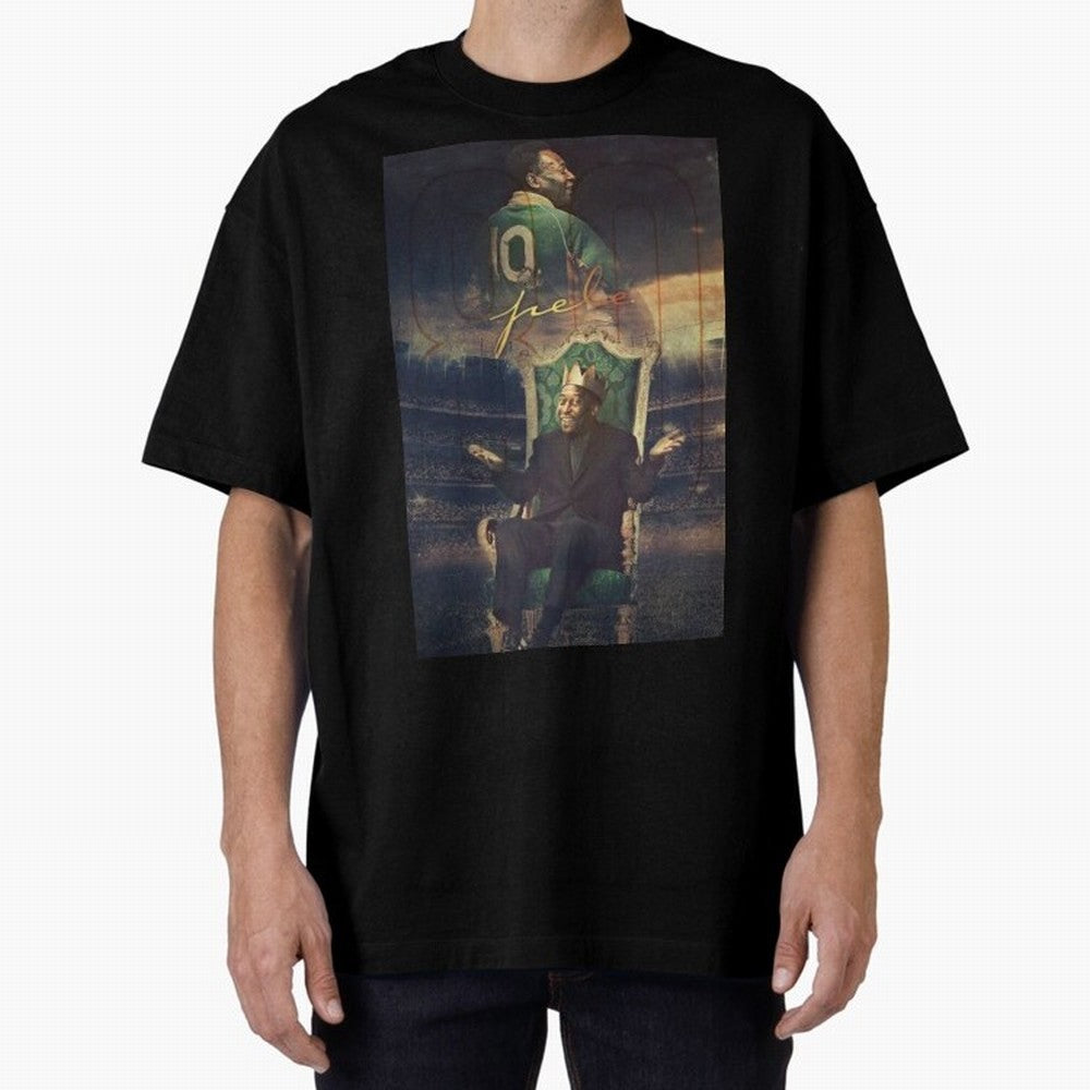 Pel¨¦ Pel¨¦ Pel¨¦ Pele Pele Pele Brazil Brazil Oversized T-Shirt Mark FIFA World Cup 2026 Filled with Cristiano Ronaldo, Haaland and CR7, Netherlands Energy, Match Day Excitement, Supporter Culture, Golden Goals and Global Football Passion; Perfect