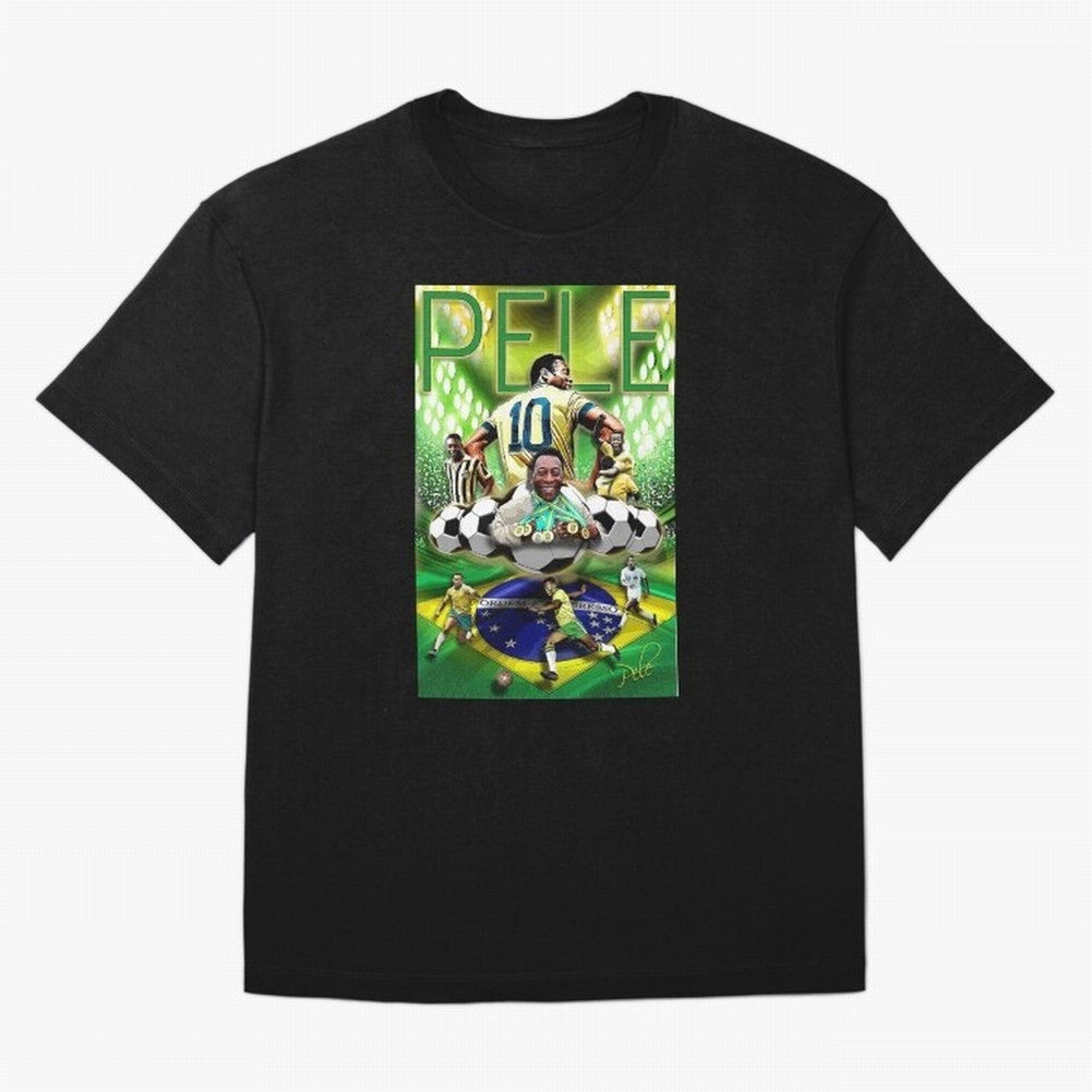PELE Poster52 Essential T-Shirt Fuel Match Day Hype around FIFA World Cup 2026 Group Stage, Neymar, Haaland and Cristiano Ronaldo, Argentina, France and Brazil, Champion Mindset, Group Stage Buzz, Knockout Tension and Passionate Fan Culture; Ideal