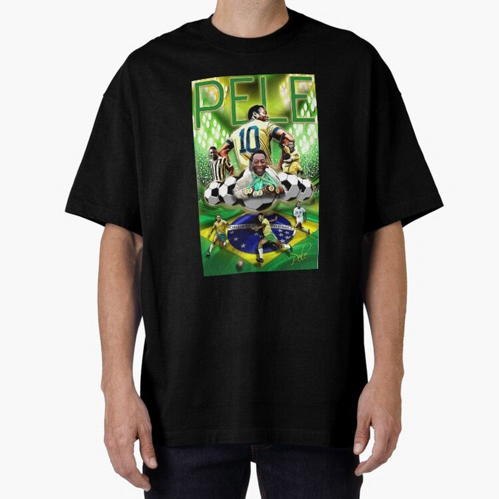 PELE Poster52 Essential T-Shirt Fuel Match Day Hype around FIFA World Cup 2026 Group Stage, Neymar, Haaland and Cristiano Ronaldo, Argentina, France and Brazil, Champion Mindset, Group Stage Buzz, Knockout Tension and Passionate Fan Culture; Ideal