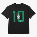 PELE 10 BR1 Classic T-Shirt Spotlight FIFA World Cup 2026 for Fans of Messi, CR7 and Mbappe and Argentina and Brazil, Bringing Champion Mindset, Group Stage Buzz, Knockout Tension and Passionate Fan Culture; Created for Match Day Parties, Soccer