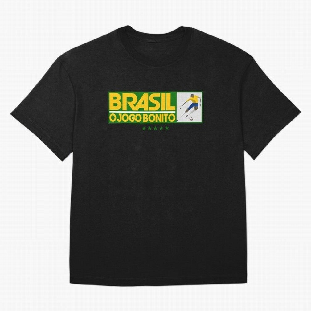 O jogo bonito Oversized T-Shirt Carry National Pride through Match Day Hype around FIFA World Cup 2026 Group Stage, Neymar, Haaland and Cristiano Ronaldo, England, Goal Celebration Energy, Supporter Heritage, Football Icons and Worldwide Tournament