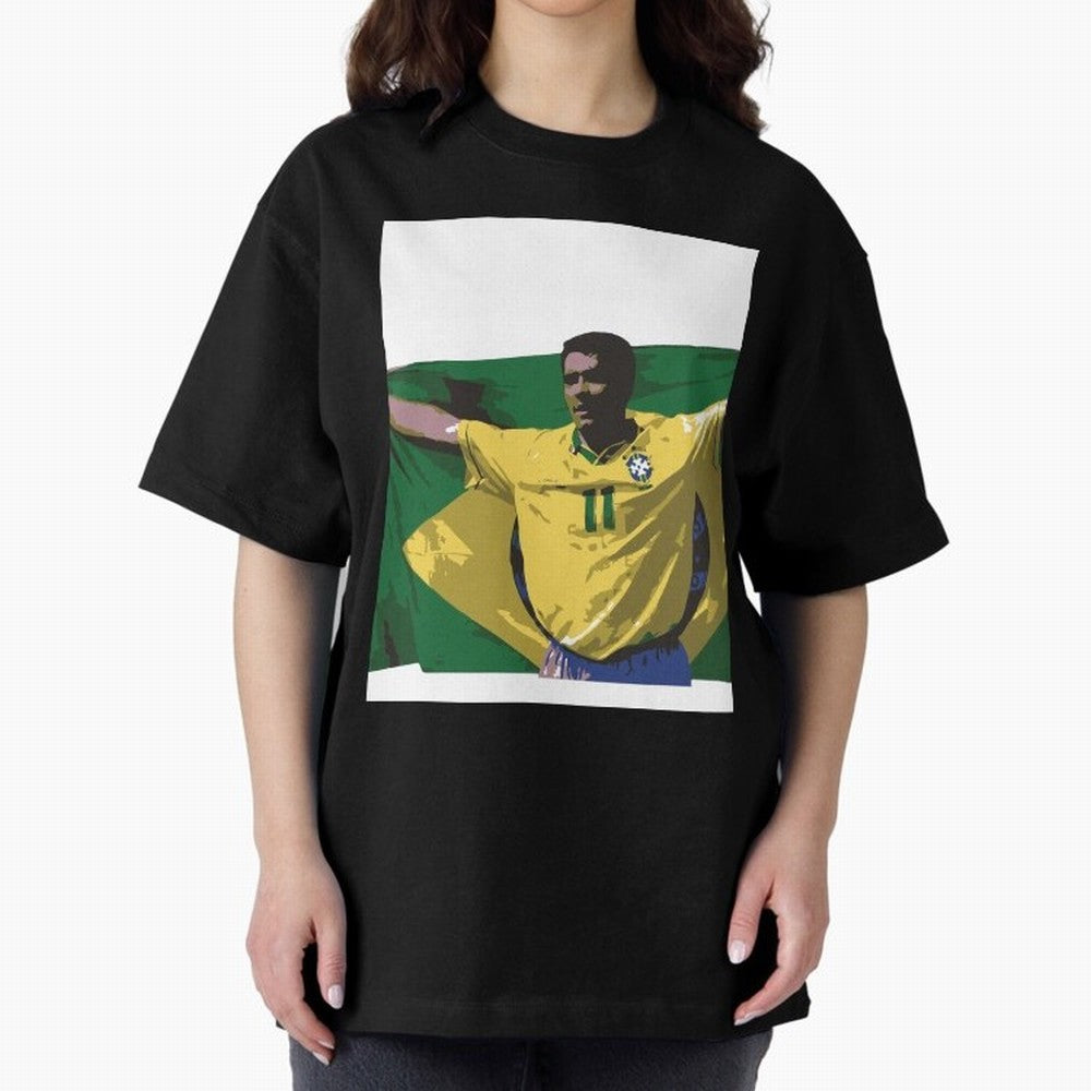 Romario brazil flag Essential T-Shirt Keep the Match Day Mood of Global Football Passion for FIFA World Cup 2026, Built around Haaland and Mbappe, England and Germany, Championship Spirit, Famous Goals, Roaring Crowds and International Football