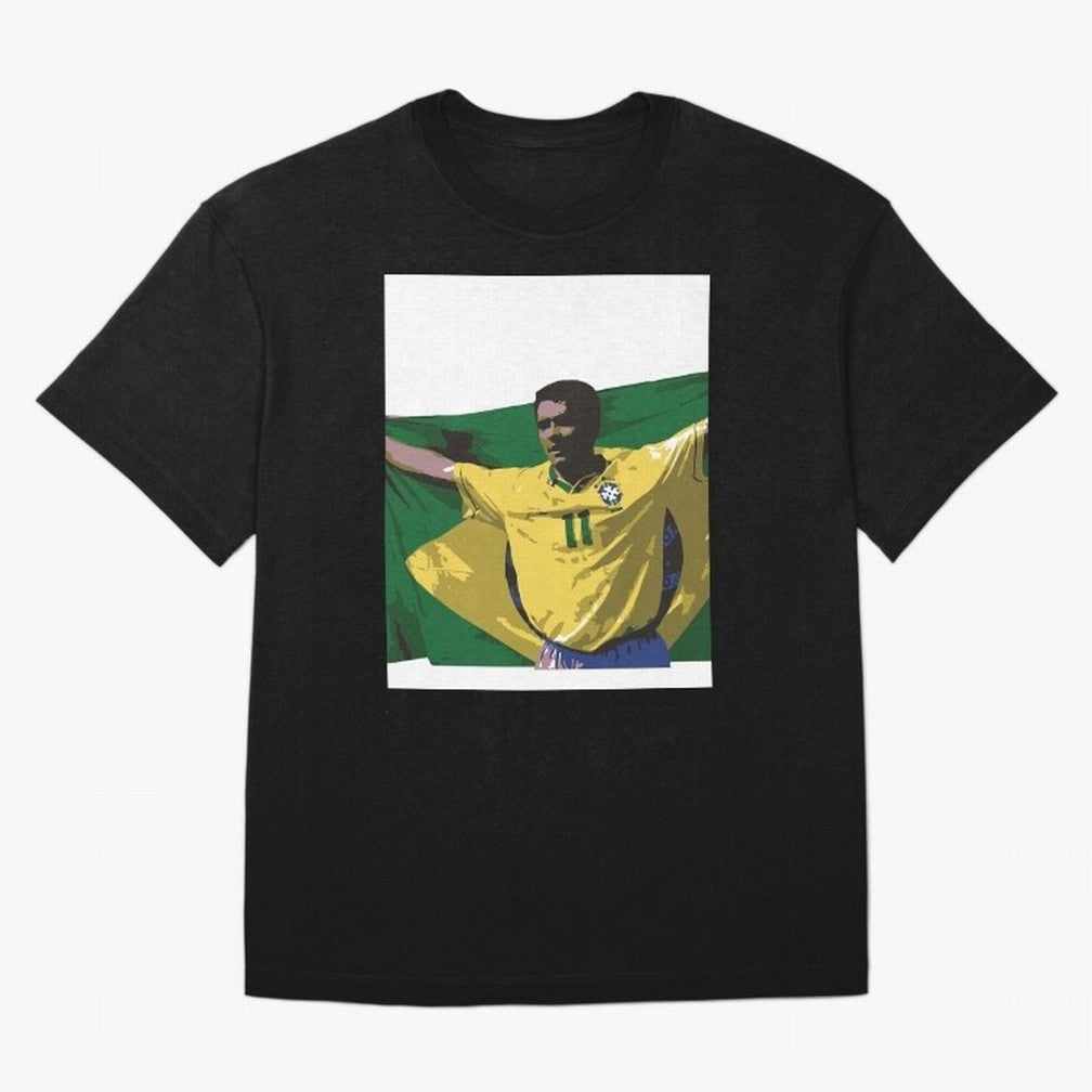 Romario brazil flag Essential T-Shirt Keep the Match Day Mood of Global Football Passion for FIFA World Cup 2026, Built around Haaland and Mbappe, England and Germany, Championship Spirit, Famous Goals, Roaring Crowds and International Football