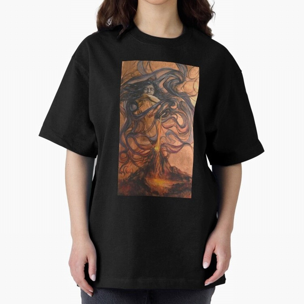 Pele Hawaiian Fire and Volcano Goddess painting Essential T-Shirt Bring Retro Soccer Energy to FIFA World Cup 2026 USA Canada Mexico Spirit, Driven by Spain and Netherlands, Haaland, Champion Mindset, Group Stage Buzz, Knockout Tension and