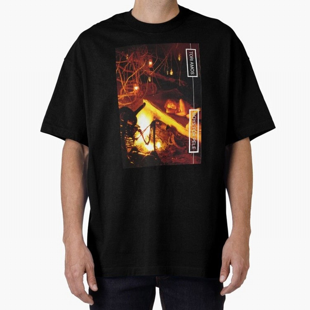 Tori Amos Boys For Pele Promo Alt Cover Album Art Fireside202 Oversized T-Shirt Bring Home the FIFA World Cup 2026 Group Stage Journey through Haaland Highlights, England Pride, Retro Football Energy, Iconic Rivalries, Trophy Chase Drama and