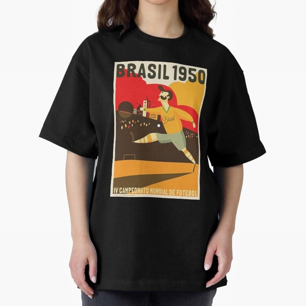 Brasil 1950 World Cup6 Essential T-Shirt Carry the FIFA World Cup 2026 Group Stage Journey through Mbappe and Neymar Highlights, France Pride, Champion Mindset, Group Stage Buzz, Knockout Tension and Passionate Fan Culture; Perfect for Fans,