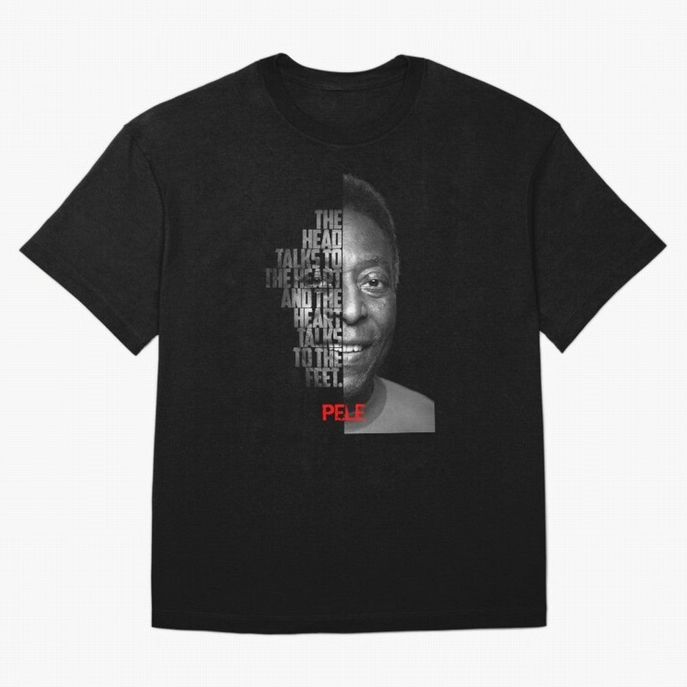 Black and white Pele quote1 Essential T-Shirt Celebrate Golden Goal Energy in Global Football Passion for FIFA World Cup 2026 USA Canada Mexico, Built around Haaland, Argentina, Soccer Culture, Superstar Moments, National Team Dreams and
