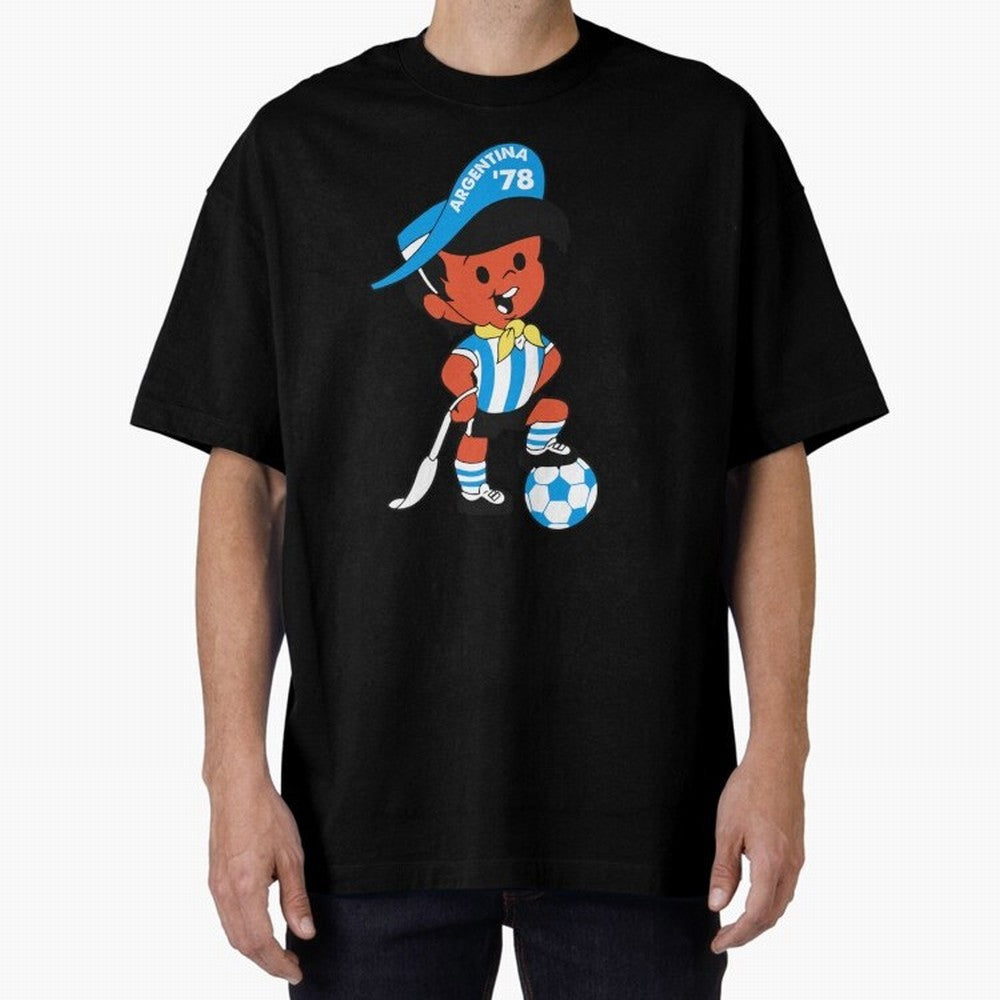 Argentina 78 Mascot Print1 Essential T-Shirt Fuel Global Football Passion for FIFA World Cup 2026 Group Stage, Filled with CR7, England and Germany, Soccer Culture, Superstar Moments, National Team Dreams and Competitive Fire; Built for Supporters