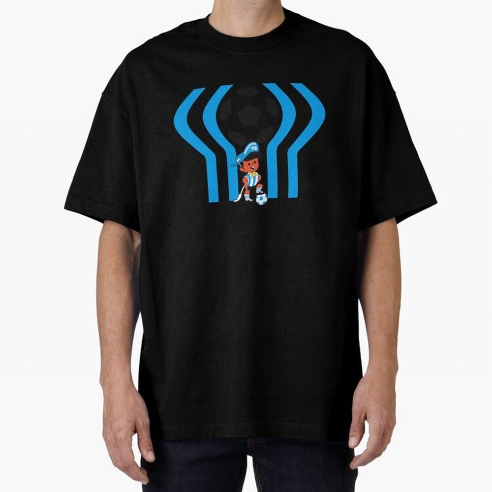 Argentina 78 Mascot Print1 Essential T-Shirt Represent Global Football Passion for FIFA World Cup 2026 USA Canada Mexico, Centered on Haaland, Brazil, Worldwide Fan Energy, Dramatic Goals, Stadium Lights and Championship Celebrations; Ideal for