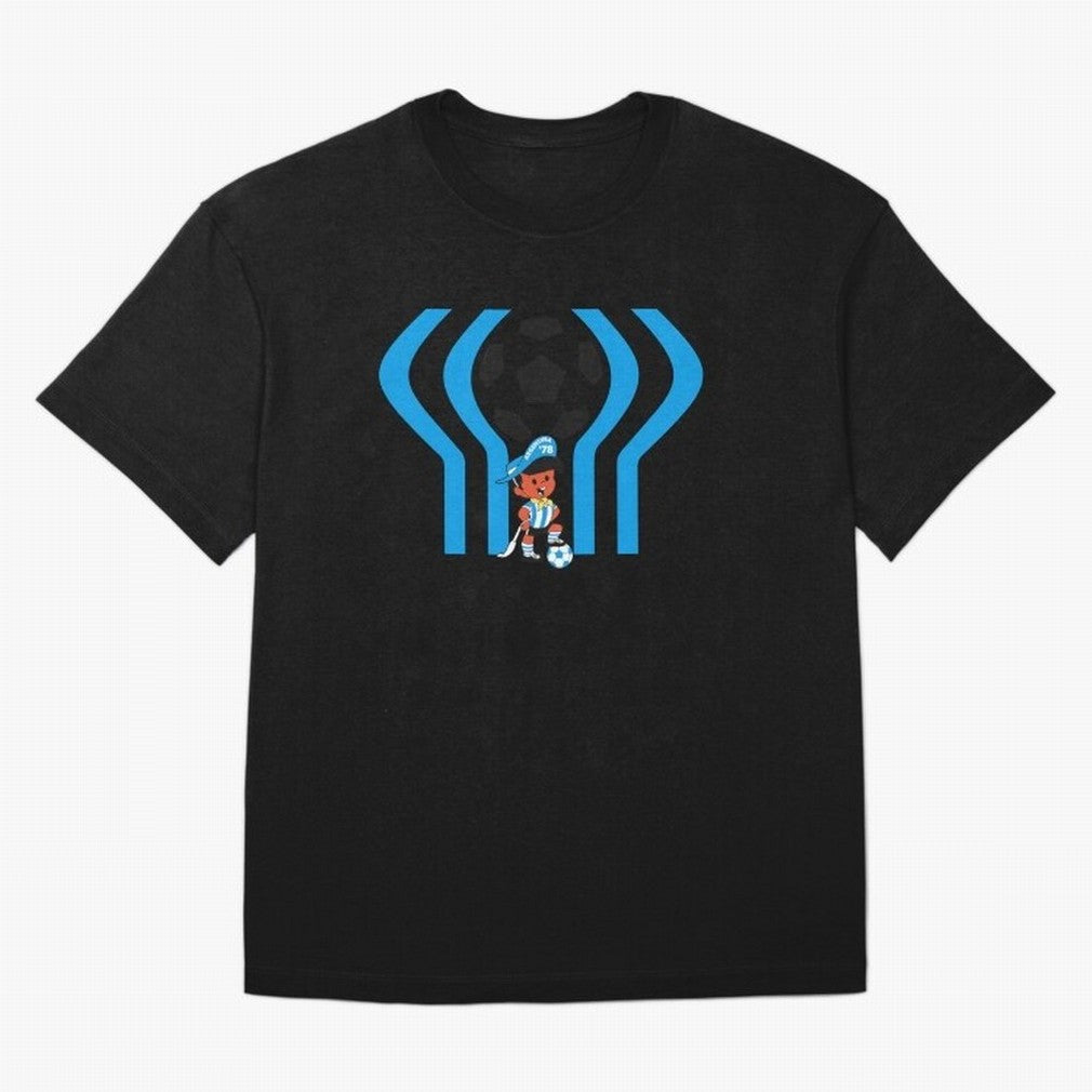 Argentina 78 Mascot Print1 Essential T-Shirt Represent Global Football Passion for FIFA World Cup 2026 USA Canada Mexico, Centered on Haaland, Brazil, Worldwide Fan Energy, Dramatic Goals, Stadium Lights and Championship Celebrations; Ideal for