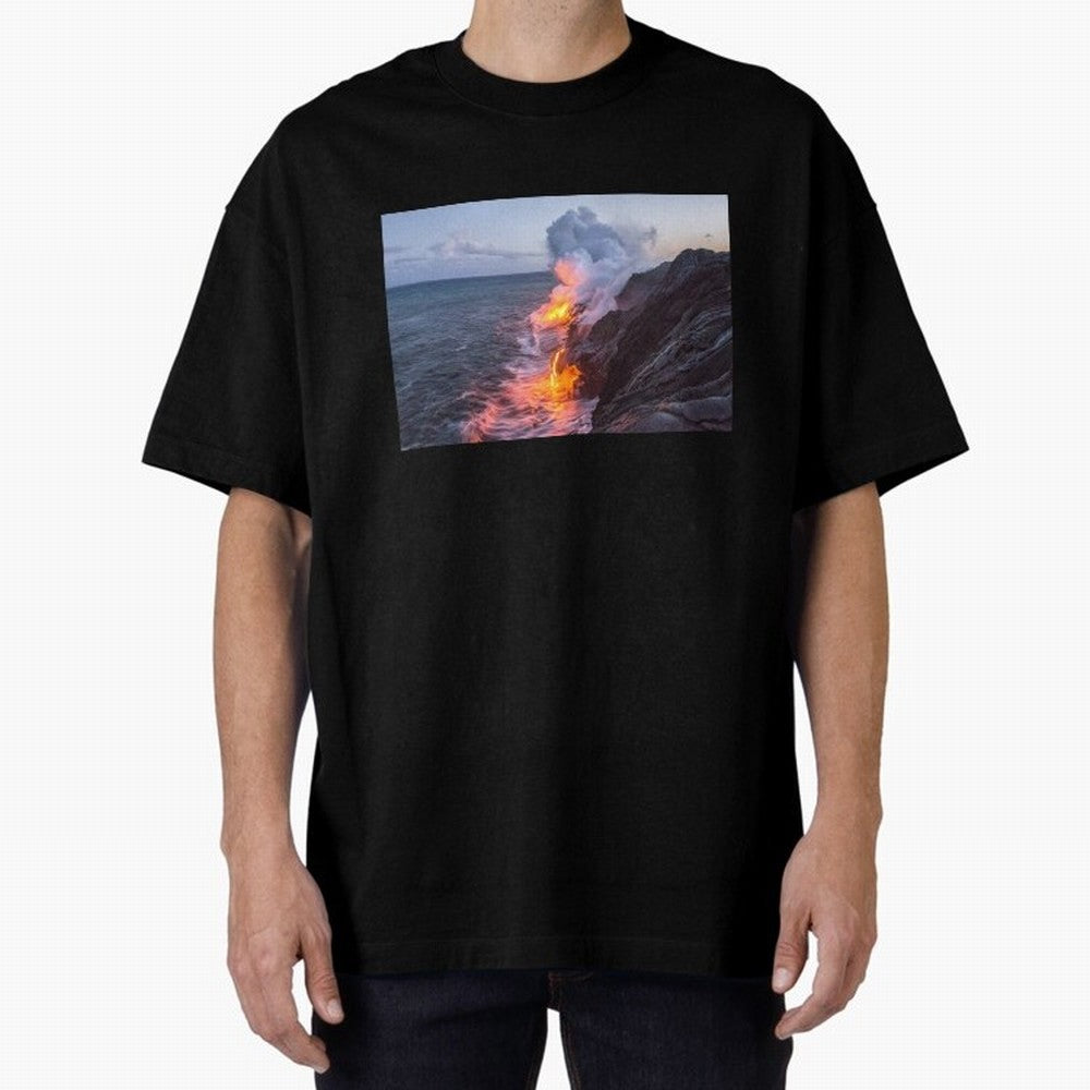 Kilauea Volcano Lava Flow Sea Entry 3 The Big Island Hawaii1 Classic T-Shirt Follow the Final Road of the FIFA World Cup 2026 Journey through Cristiano Ronaldo Highlights, Brazil, Portugal and Argentina Pride, Stadium Memories, Football Loyalty,