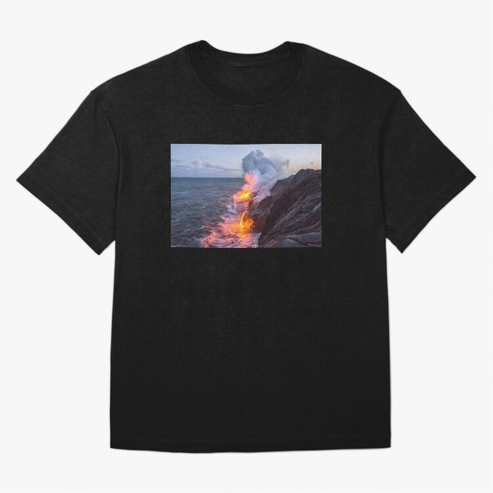 Kilauea Volcano Lava Flow Sea Entry 3 The Big Island Hawaii1 Classic T-Shirt Follow the Final Road of the FIFA World Cup 2026 Journey through Cristiano Ronaldo Highlights, Brazil, Portugal and Argentina Pride, Stadium Memories, Football Loyalty,