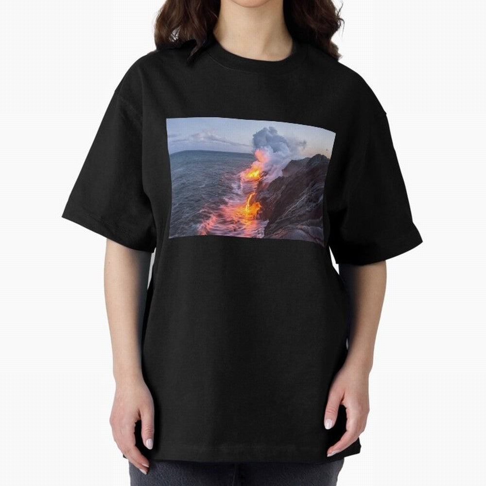 Kilauea Volcano Lava Flow Sea Entry 3 The Big Island Hawaii1 Classic T-Shirt Follow the Final Road of the FIFA World Cup 2026 Journey through Cristiano Ronaldo Highlights, Brazil, Portugal and Argentina Pride, Stadium Memories, Football Loyalty,