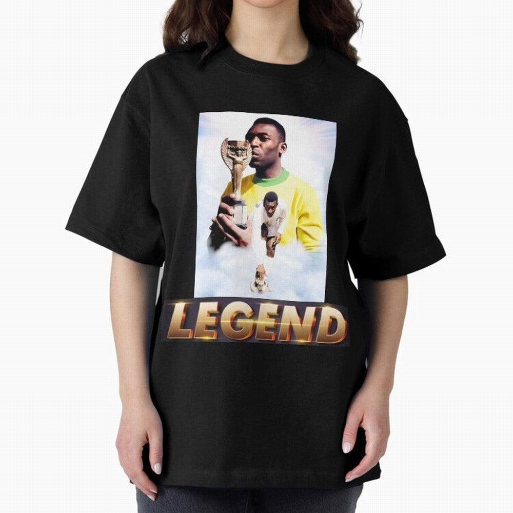 Signed Pele Shirt Classic T-Shirt Represent Fans Who Live for Global Football Passion for FIFA World Cup 2026 USA Canada Mexico, Built around Mbappe, France and Portugal, Sports Nostalgia, International Competition, Famous Players and Unforgettable