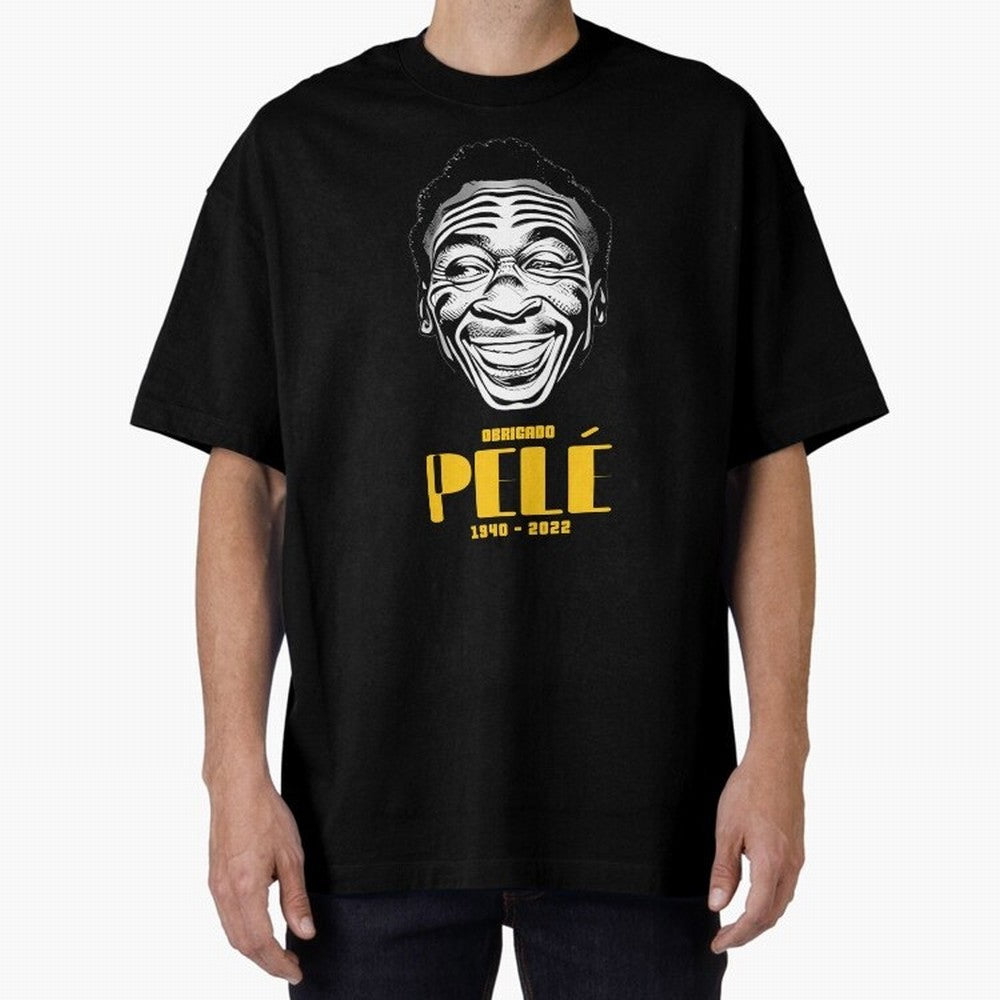 Pel¨¦ O Rei | Obrigado Pel¨¦ Essential T-Shirt Bring a Vintage Feel to FIFA World Cup 2026 USA Canada Mexico for Fans of CR7 and Germany, Bringing Game Day Rituals, Football Legends, Country Pride and the Road to the Final; Created for Match Day