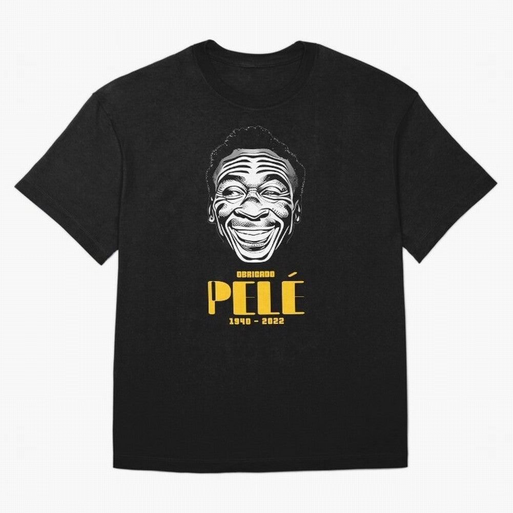 Pel¨¦ O Rei | Obrigado Pel¨¦ Essential T-Shirt Bring a Vintage Feel to FIFA World Cup 2026 USA Canada Mexico for Fans of CR7 and Germany, Bringing Game Day Rituals, Football Legends, Country Pride and the Road to the Final; Created for Match Day