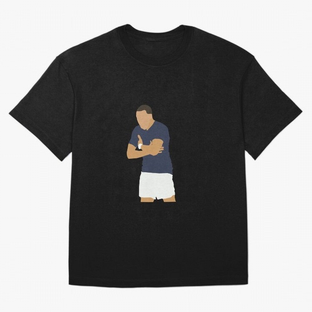 mbappe celebration Classic T-Shirt Celebrate Fan Culture around Global Football Passion for FIFA World Cup 2026 USA Canada Mexico, Built around CR7 and Messi, France and Portugal, Fan Favorite Moments, National Team Passion, Big Match Drama and