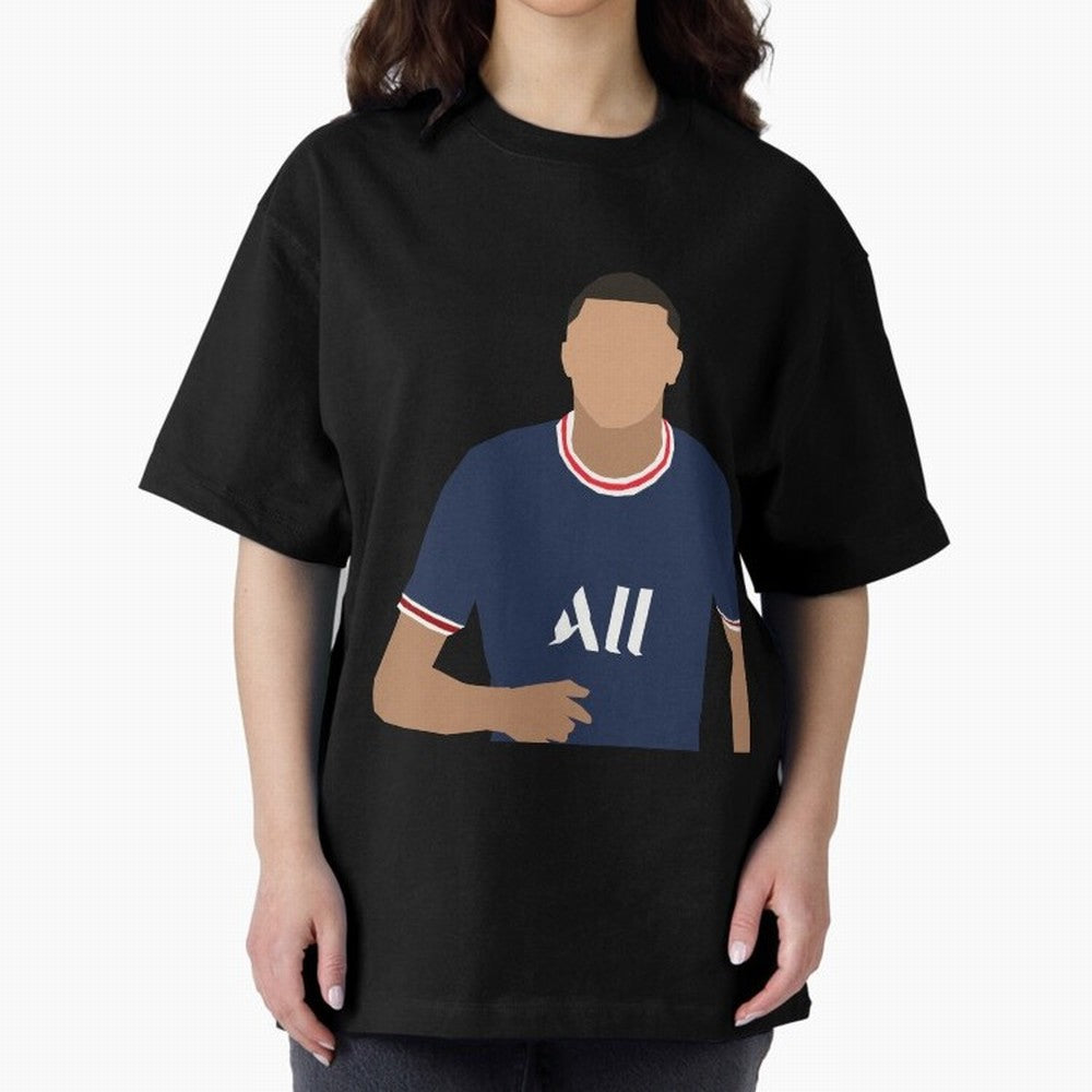 mbappe celebration Oversized T-Shirt Unlock Match Day Hype around FIFA World Cup 2026 USA Canada Mexico, Mbappe and Neymar, France, Match Day Excitement, Supporter Culture, Golden Goals and Global Football Passion; Built for Supporters Chasing