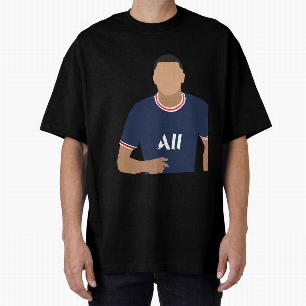 mbappe celebration Oversized T-Shirt Unlock Match Day Hype around FIFA World Cup 2026 USA Canada Mexico, Mbappe and Neymar, France, Match Day Excitement, Supporter Culture, Golden Goals and Global Football Passion; Built for Supporters Chasing