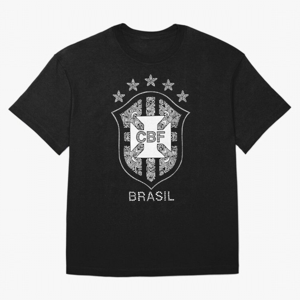 BRASIL NATIONAL FOOTBALL TEAM LOGO Oversized T-Shirt Capture FIFA World Cup 2026 USA Canada Mexico Filled with Mbappe, Spain and Netherlands Energy, Supporter Pride, Iconic Celebrations, Legendary Names and Global Match Day Energy; Ideal for Fans