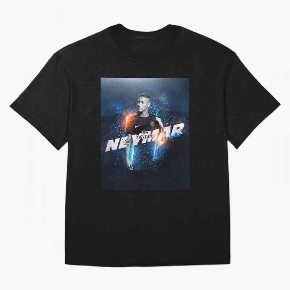 Illustration Neymar Art Classic T-Shirt Bring Bold Fan Energy to Global Football Passion for FIFA World Cup 2026 USA Canada Mexico, Made for Mbappe and Neymar, Spain, Classic Soccer Heritage, Championship Pressure, Fan Loyalty and International