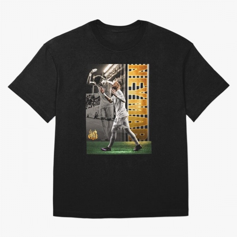 Neymar - Back Home Premium T-Shirt Stand Out with Spirit from FIFA World Cup 2026 Group Stage Capturing Messi, Portugal, Spain and Germany Energy, Vintage Soccer Flavor, Modern Football Stars, National Flags and Final Night Emotion; Perfect for