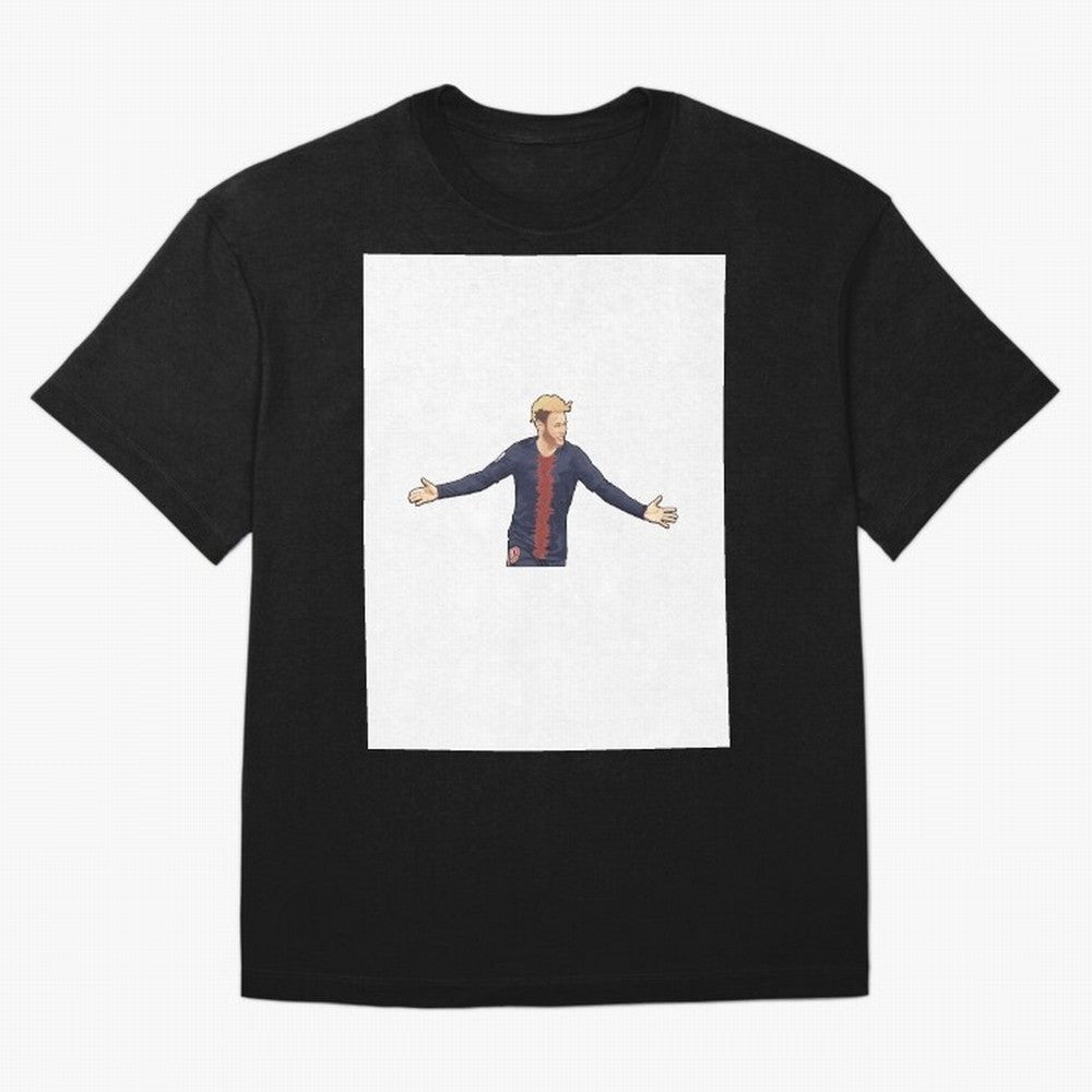 Neymar Calebration Graphic T-Shirt Feel the Heartbeat of FIFA World Cup 2026 Group Stage Spirit, Capturing France and Portugal, Cristiano Ronaldo, Worldwide Fan Energy, Dramatic Goals, Stadium Lights and Championship Celebrations; Ideal for