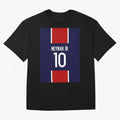 Neymar - Paris 2023 Graphic T-Shirt Bring Global Tournament Vibes to FIFA World Cup 2026 Group Stage Highlighting Cristiano Ronaldo, Portugal, Spain and Germany Energy, Football Passion, Legendary Performances, Festival Vibes and Supporter