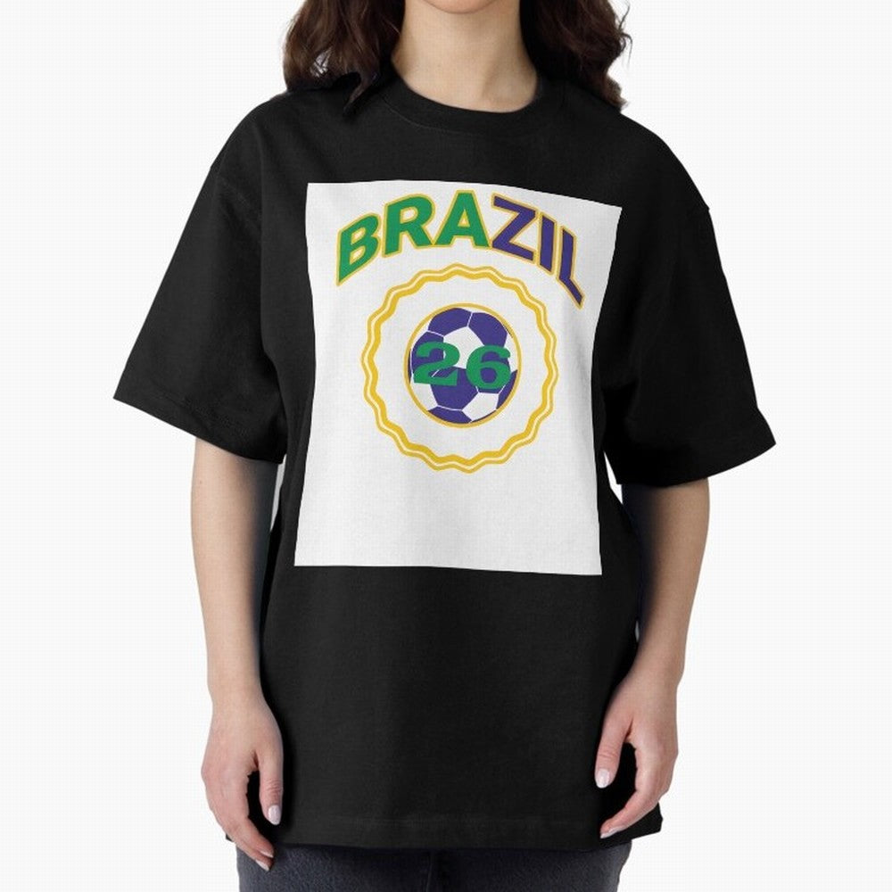 brazil 2026 world cup soccer badge Premium T-Shirt Show Support during Global Football Passion for FIFA World Cup 2026, Built around Neymar, England and Germany, Stadium Memories, Football Loyalty, International Chants and Championship Tradition;