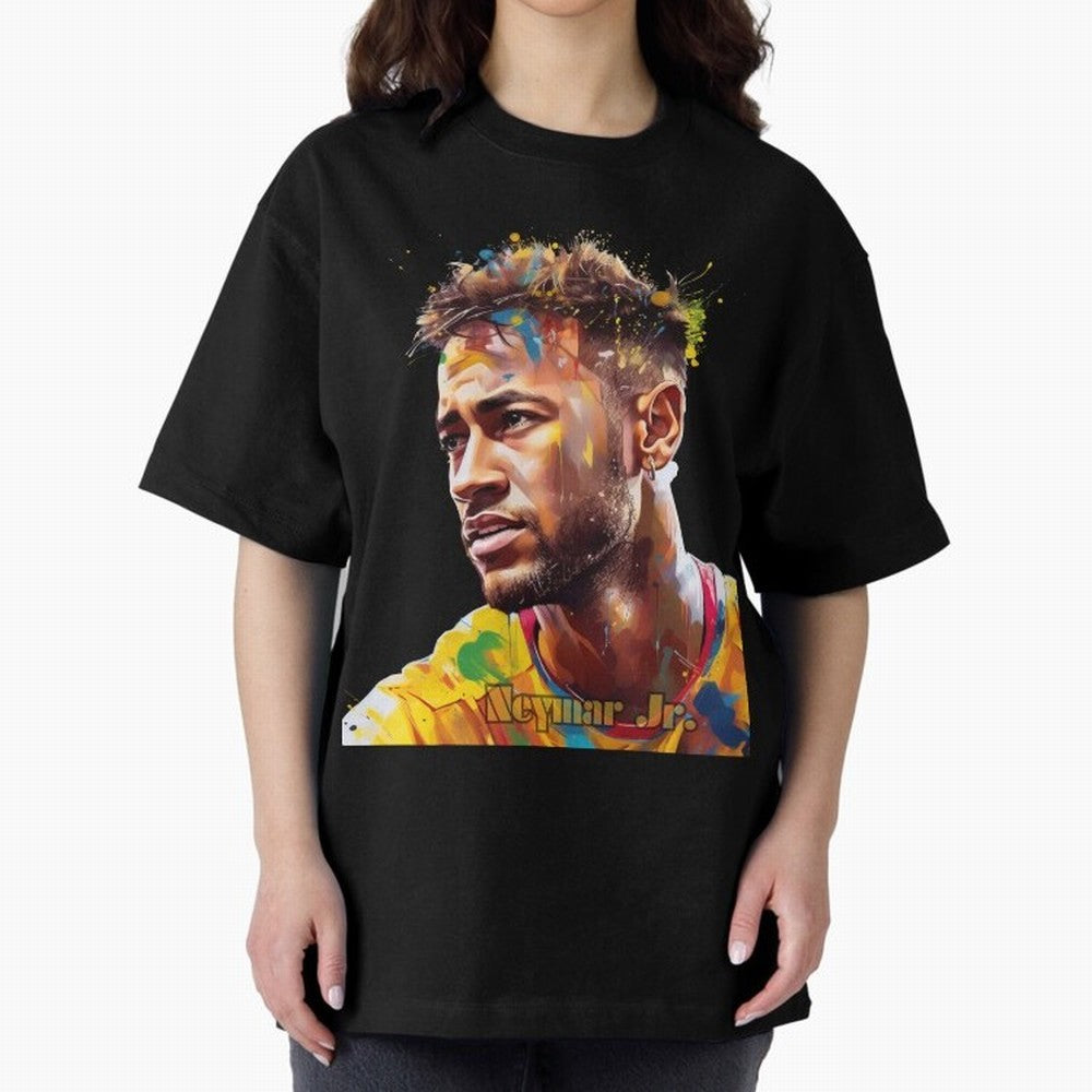 Neymar Premium T-Shirt Live the Energy of the FIFA World Cup 2026 USA Canada Mexico Journey through Messi and Cristiano Ronaldo Highlights, Spain and Netherlands Pride, Vintage Soccer Flavor, Modern Football Stars, National Flags and Final Night